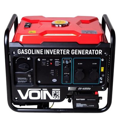 Генератор бензиновый инверторный VOIN, GV-4000ie 3,5 кВт с электрозапуском (GV-4000ie) GV-4000ie фото