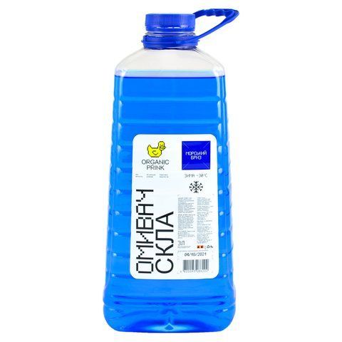 Омивач скла зимовий ORGANIC PRINK -30 &deg;С "Морський бриз" 3 л (013032) 013032 фото товару