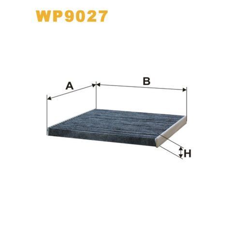 Фільтр салона Subaru Legacy III, Outback II; Toyota Avensis Verso, Camry FF, Celica II Wix Filters (WP9027) WP9027 фото товара
