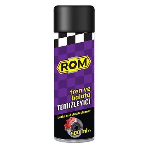 Очиститель тормозов и сцепления ROM BRAKE and CLUTCH CLEANER (SPR, 500ML) (800000072) 800000072 фото товара
