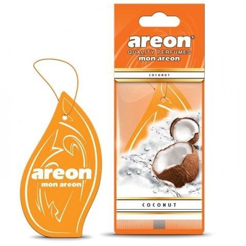 Освіжувач повітря AREON сухий листок "Mon" Coconut/Кокос (MA11) MA11 фото товару