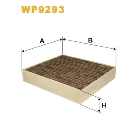 Фільтр салона Mitsubishi Colt VI; Smart Forfour, Roadster Wix Filters (WP9293) WP9293 фото товара