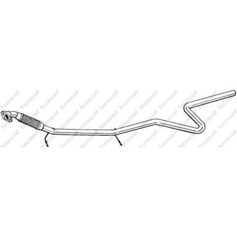 Глушник FORD FIESTA 01-08, FORD Fusion 02-12, Mazda 2 02-07 965-129 фото товара