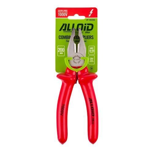 Alloid. Пассатижи диэлектрические 200 мм 1000В (CP-140200) (CP-140200) CP-140200 фото товара