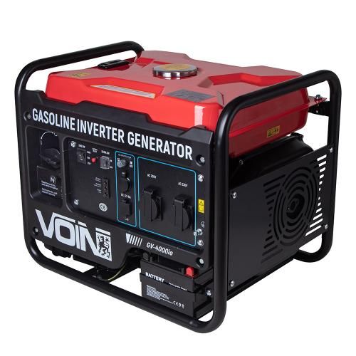Генератор інверторний бензиновий VOIN, GV-4000ie 3,5 кВт (GV-4000ie) GV-4000ie фото