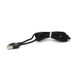 Магнітний кабель PiPo USB 2.0 /Lighting, 2m, 2А, тканинна оплетка, броньований, знімач, Black, BOX 18166 фото 5
