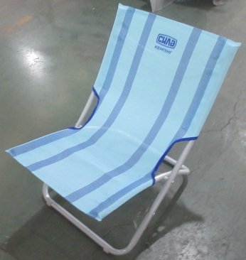 Крісло розкладне Пляжне (профіль 22мм) 41х32х61см СИЛА  960757 фото
