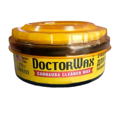 Поліроль-захист Doctor Wax "Карнауба" з воском 270 г (DW8202) 738202 фото