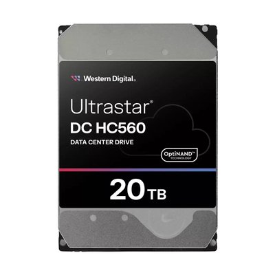 Накопичувач SATA 20TB WD Ultrastar DC HC560 7200RPM 6GB/S 512MB (0F38785) 0F38785 фото
