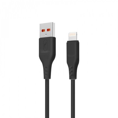 Кабель SkyDolphin S61LB USB - Lightning (M/M), 2 м, Black (USB-000575) USB-000575 фото
