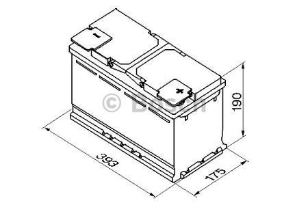 Акумулятор BOSCH 110Ah 12V S5015 R EN920 0092S50150 фото товару