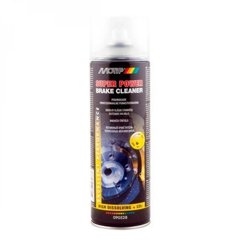 Очищувач для гальмівної системи MOTIP Power Brake Cleaner аерозоль 500 мл (090528BS) 090528BS фото товару