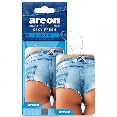 Освіжувач повітря AREON сухий листок Sexy Fresh Black Crystal (ASF01) ASF01 фото товару