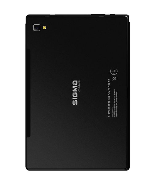 Планшет Sigma mobile Tab A1010 Neo 4/64GB 4G Dual Sim Black+чохол-книжка TAB A1010 Neo 4/64GB Black фото