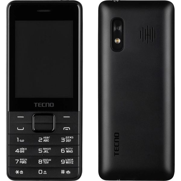 Мобiльний телефон Tecno T454 Dual Sim Black (4895180745973) 4895180745973 фото