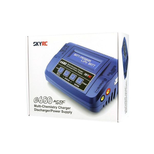 Зарядний пристрій для акумуляторів SkyRc e680 8A/80W з/БЖ універсальний (SK-100149) (LC-E680) LC-E680 фото