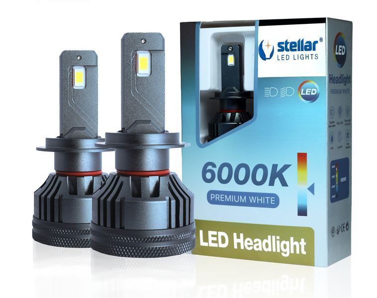 LED автолампа H7 STELLAR M65 Pro 65W 6000K 12-30V CANBUS EMC 2644059849 фото товара