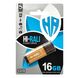 Флеш-накопичувач USB 16GB Hi-Rali Stark Series Gold (HI-16GBSTGD) HI-16GBSTGD фото 2