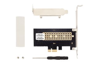 Адаптер Frime (ECF-PCIEtoSSD017.LP) PCI-Ex1-M.2 (M Key) NVMe ECF-PCIEtoSSD017.LP фото