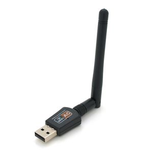 Бездротовий адаптер Wi-Fi-USB Merlion LV-UAC08, RTL8811CU, з антеною 20см, 802.11 a/b/g/n, 600MB, 2.4 GHz, Blister Q50 LV-UAC08-RTL8811CU фото