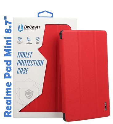Чохол-книжка BeCover Smart для Realme Pad Mini 8.7" Red (708260) 708260 фото