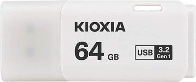 Флеш-накопичувач USB3.2 64GB Kioxia TransMemory U301 (LU301W064GG4) LU301W064GG4 фото