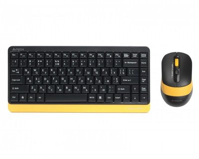 Комплект (клавіатура, миша) бездротовий A4Tech FG1110 Bumblebee USB FG1110 (Bumblebee) фото