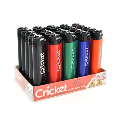 Запальничка Cricket, упаковка 25шт, ціна за упаковку, Mix color YT25913 фото