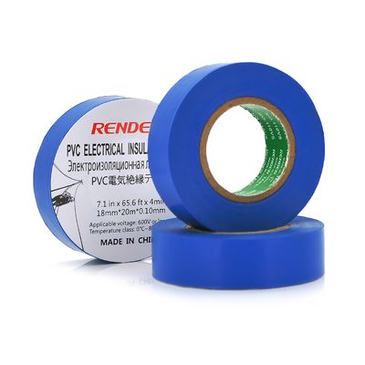 Ізолента RENDER 0,19 мм * 16 мм * 7 м (синя), temp:-10 +80 ° С, 2000V, розтяж-180%, міцність 20Н / см, Агдезія 0,42 кг / 25мм, 10 шт. в уп. ціна за упак. 0,19мм*16мм*7м фото