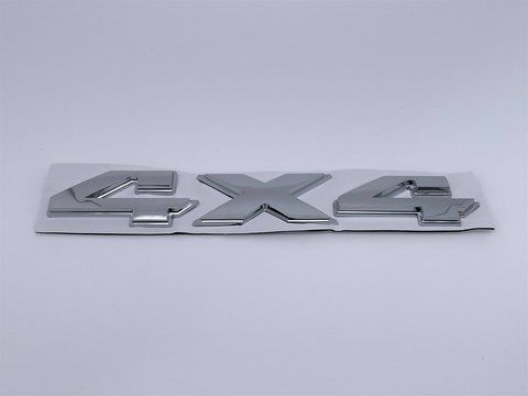 Емблема напис шильдик кришки багажника 4X4 Dodge (Додж) (Хром) (55277438AA) do010 фото товару