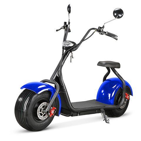 Электроскутер Citycoco 1500W, 60V12Ah, Blue (r804/1500Bl) r804/1500Bl фото товара