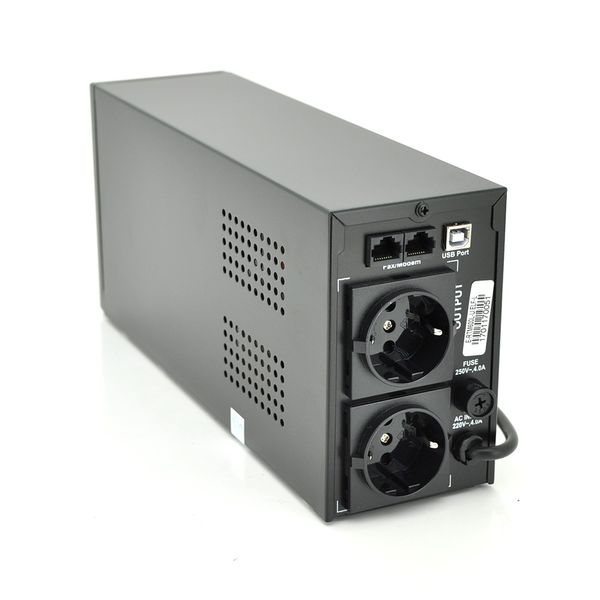 ИБП Ritar E-RTM600L-U (360W) ELF-L, LED, AVR, 2st, USB, 2xSCHUKO socket, 1x12V7Ah, metal Case Q4 (370*130*210) 4,8 кг (310*85*140) E-RTM600L-U фото