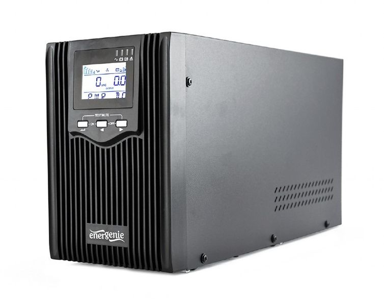 Источник бесперебойного питания EnerGenie EG-UPS-PS2000-01 2000VA, Line Int., AVR, 3xIEC, метал EG-UPS-PS2000-01 фото