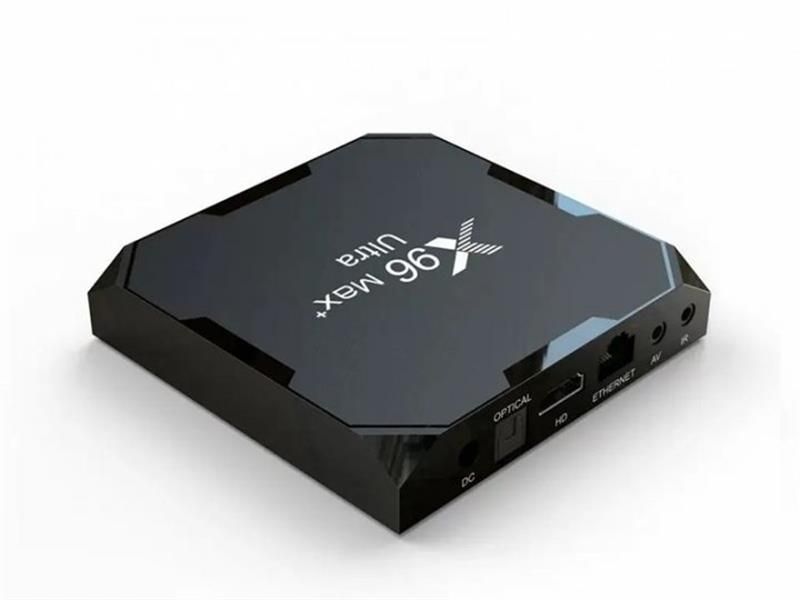 HD медіаплеєр X96 MAX+ Ultra Android TV (905x4/4GB/64GB) X96 Max Plus Ultra 4/64 фото