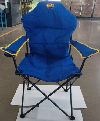 Крісло розкладне Павук (профіль 17мм + чохол) 60х51х110см з підголовником СИЛА 960755 фото