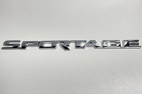 Емблема напис SPORTAGE на Hyundai 263x21 mm (хром) hy003 фото товару