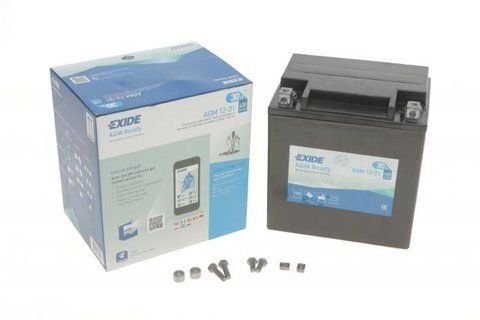 Акумулятор 30Ah-12v Exide AGM (166х126х175), R, EN430 AGM12-31 фото товару