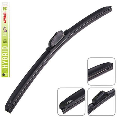 Щетки стеклоочистителя гибридные VOIN 19"-480мм (TPX6M-19") HYBRID (VH-19480) VH-19480 фото товара