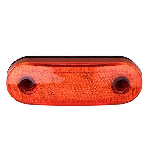 Повторювач габариту (овал) 21 LED 12/24V жовтий (TH-2130-yellow) TH-2130-yellow фото товару