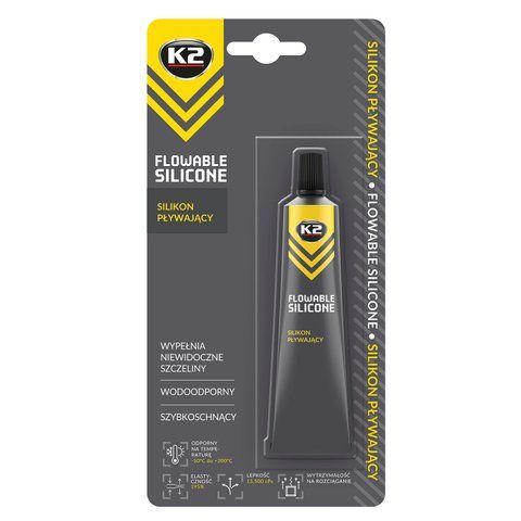 Герметик універсальний K2 Bond Flowable Silicone прозорий 21 г (B260) B260 фото товару