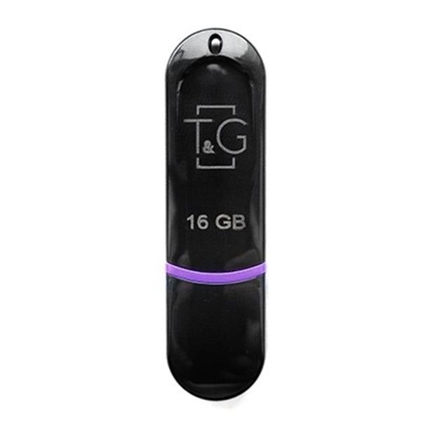 Флеш-накопичувач USB 16GB T&G 012 Classic Series Black (TG012-16GBBK) TG012-16GBBK фото