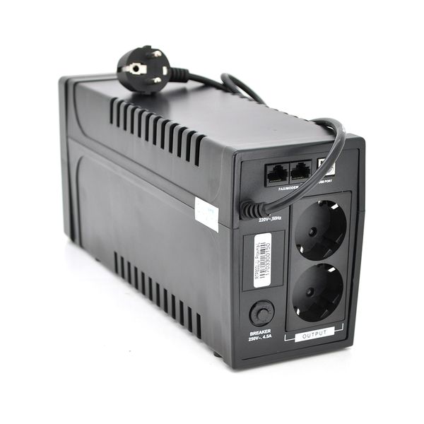 ИБП Ritar RTP800L-U (480W) Proxima-L, LED, AVR, 2st, USB, 2xSCHUKO socket, 1x12V9Ah, plastik Case. NEW! RTP800L-U фото