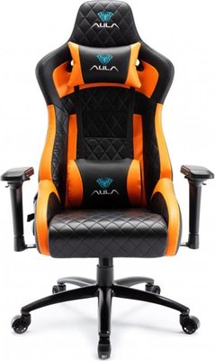 Крісло для геймерів Aula F1031 Gaming Chair Black/Orange (6948391286211) 6948391286211 фото