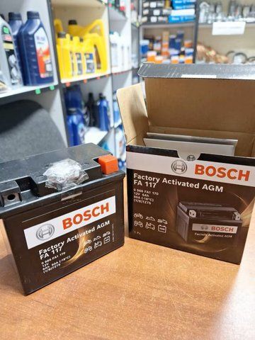 Акумулятор BOSCH 6Ah 12V FA117 (113х70х105) R EN90 0986FA1170 фото товару
