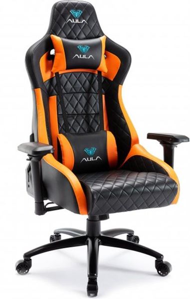 Крісло для геймерів Aula F1031 Gaming Chair Black/Orange (6948391286211) 6948391286211 фото