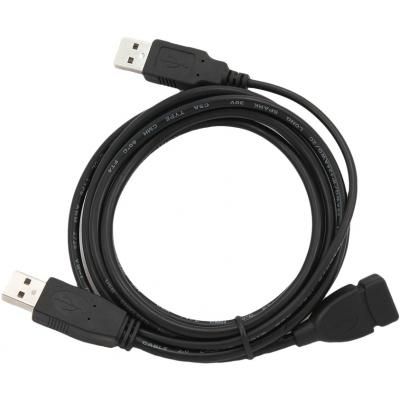 Кабель Gembird USB - 2xUSB V 2.0 (F/M), 0.9 м, чорний (CCP-USB22-AMAF-3) CCP-USB22-AMAF-3 фото