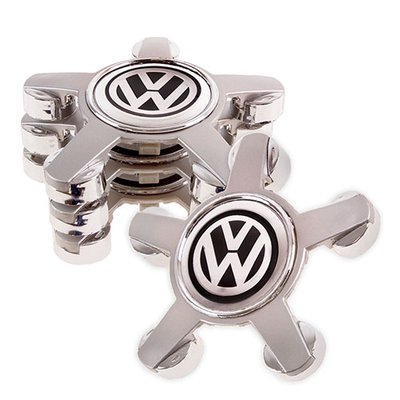 Заглушка колесного диска под болты VW 57x135 с кольцом (4шт.) 53984 (53984) 53984 фото