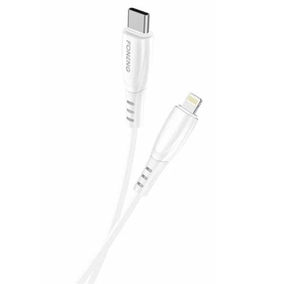 Кабель Foneng X75 USB-C - Lightning 1м White (X75-CA-TCIP) X75-CA-TCIP фото
