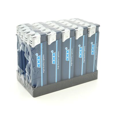 Запальничка 3K гумова, упаковка 50шт, ціна за упаковку, Blue YT25916 фото