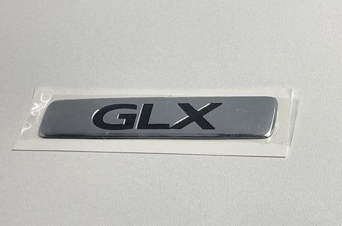 Емблема напис GLX на Mitsubishi 103x20 mm (хром) mit005 фото товару